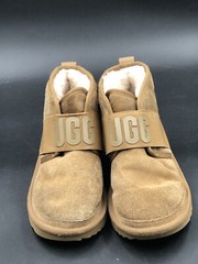 Ugg Classic Neumel II Chestnut Brown Kids Graphic Boot Size 2 US -33.5 EU- O1