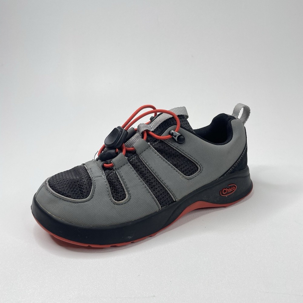 Chaco Junior Kids Zanda Hiking Trail Outdoor Low Top Sneaker Gray Size 2