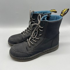 Dr. Martens Combs Cap Y Black Utility Boots Kids US 5M 6L UK 4 EU 37 AW004