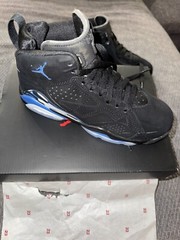 💥BRAND NEW NEVER WORN💥 Nike Jordan MVP (GS) 3.5 Youth Black/Game Royal-White