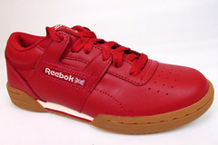 Reebok Workout Cross-Trainer Sneakers Youth Kids Shoes Size 4.0 M, Red, NEW 2386