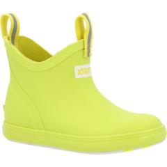 Xtratuf Kid’s Ankle Deck Boots – Neon Yellow