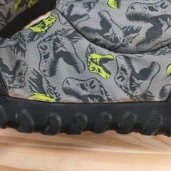 Bogs Waterproof Boots Youth 5 B-Moc Snow Cool Dinos Multicolor Pull On Round Toe