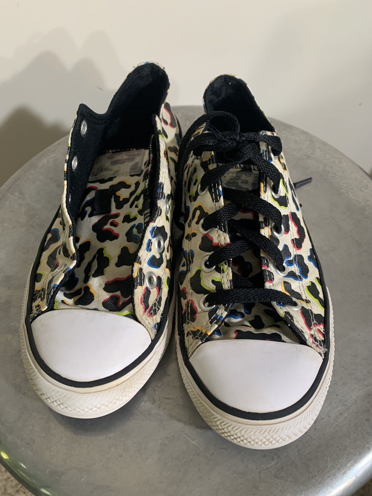 Chuck Taylor All Star Low GS ‚Multi Leopard’kids Size 3